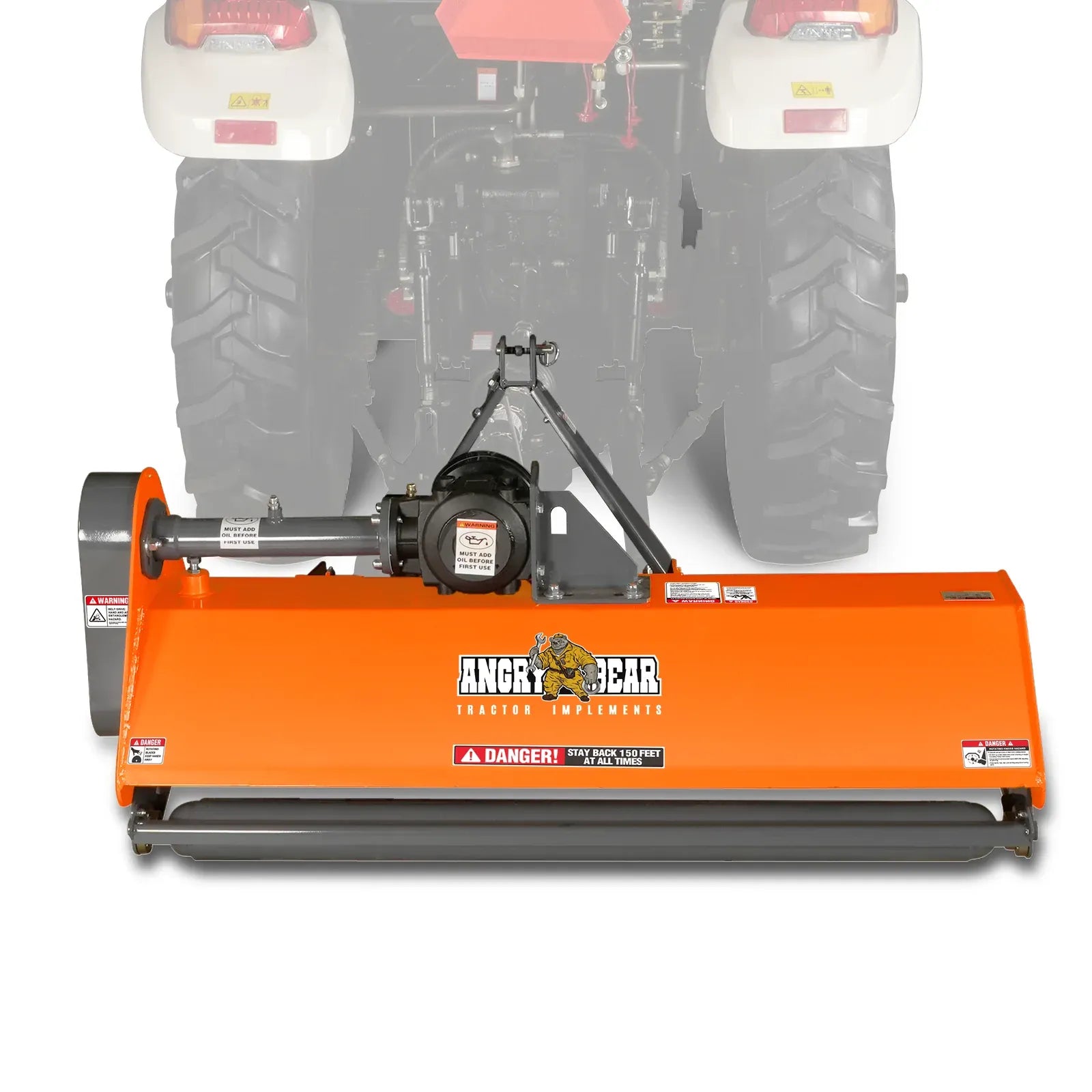 MechMaxx 60" PTO Driven Flail Mower, 3-Point Hitch, 30–60HP, Model NAM60