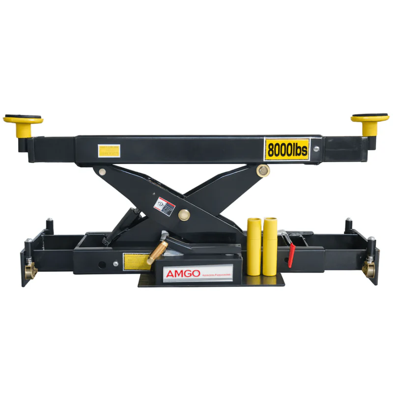 AMGO RJ-8A Pneumatic Rolling Jack 8,000 lb Capacity