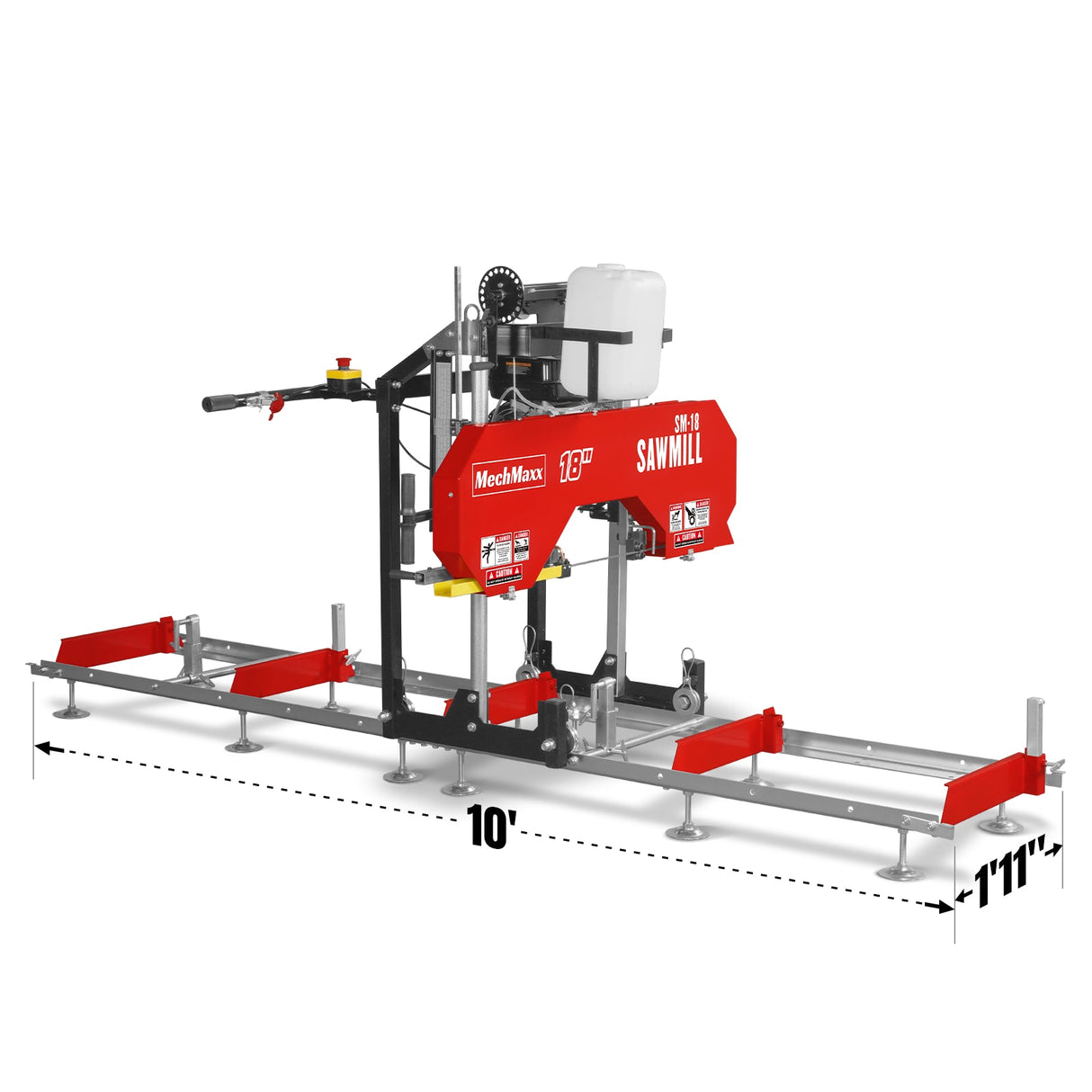 MechMaxx SM-18 18-Inch Portable Sawmill