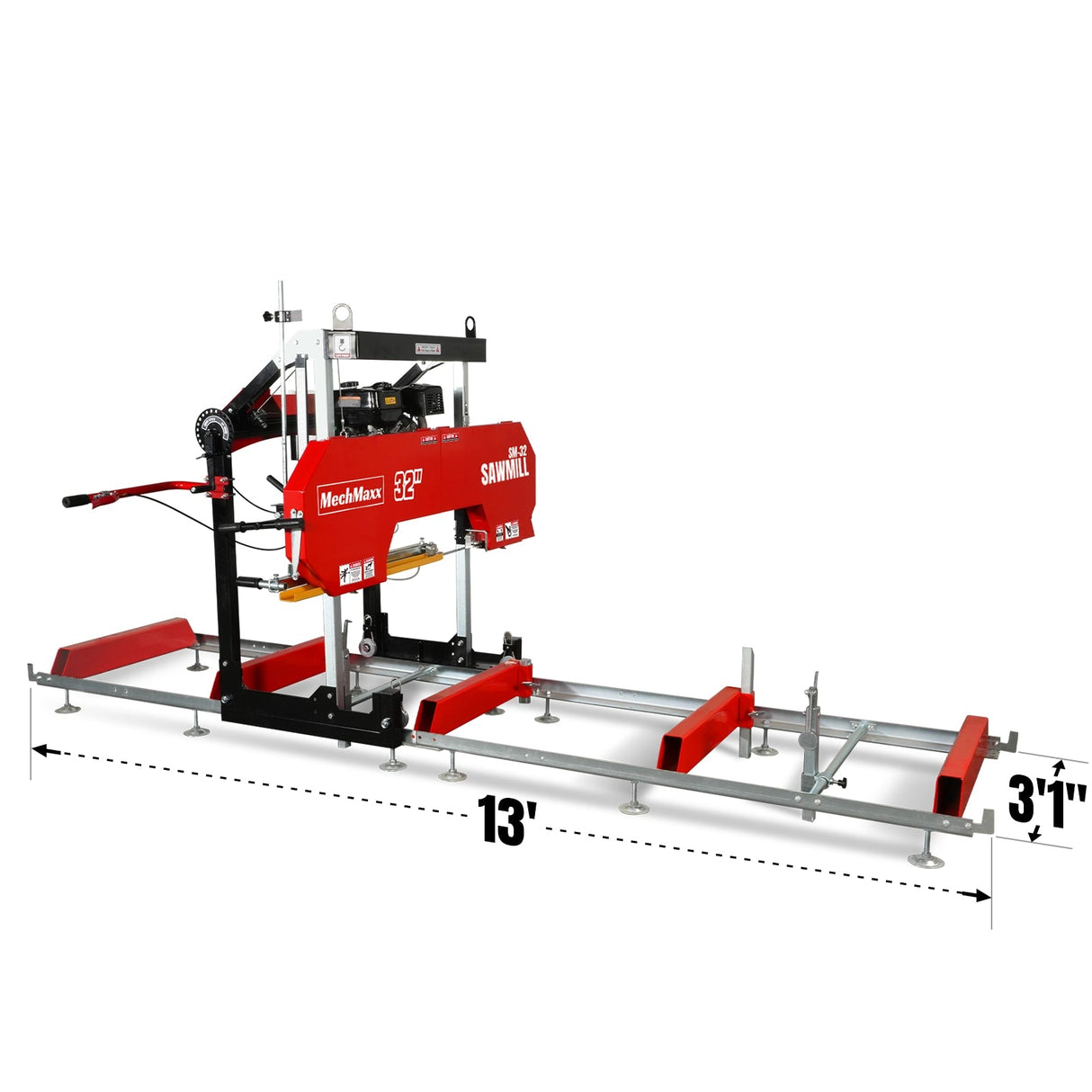 MechMaxx SM-32 32-Inch Portable Sawmill