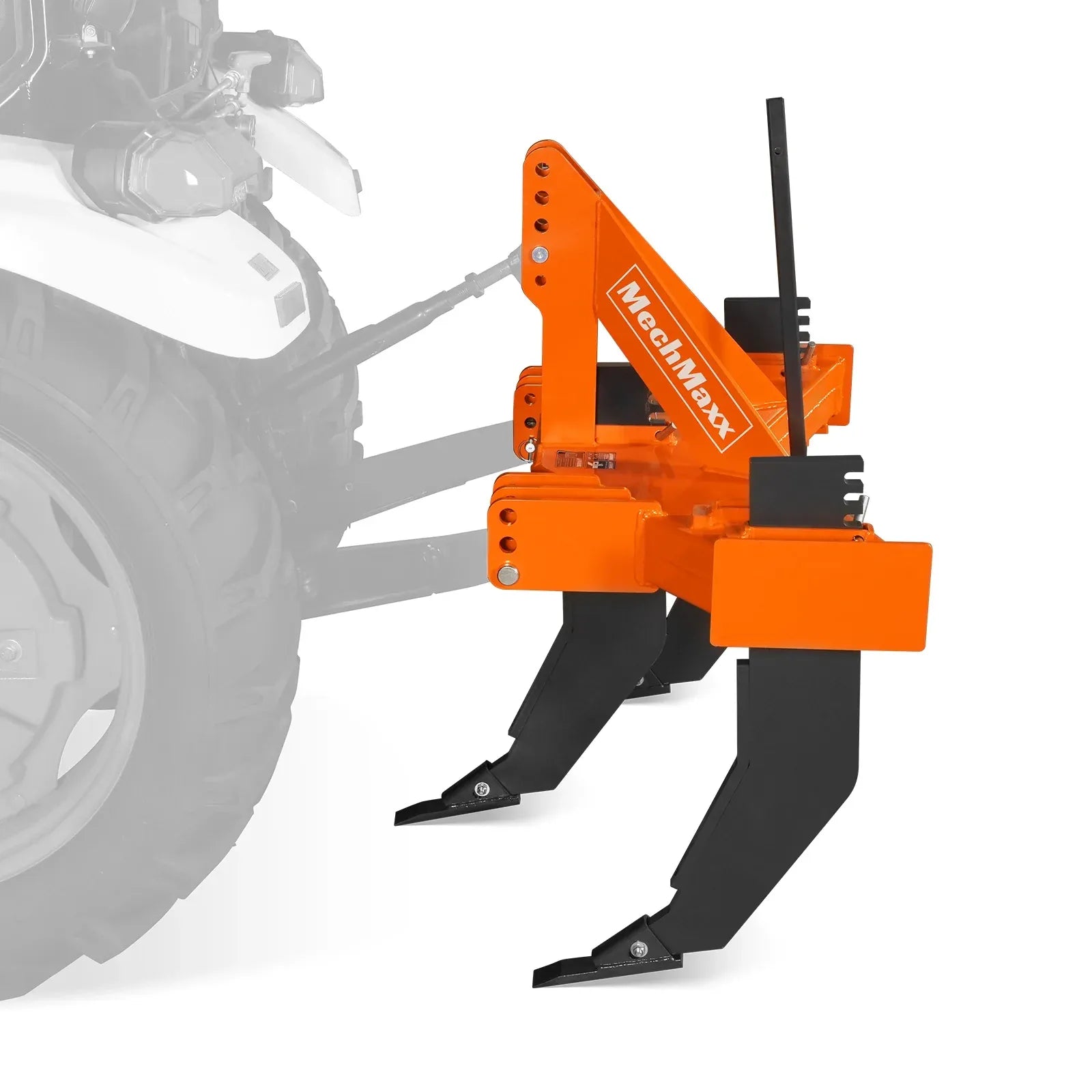 MechMaxx Heavy Duty 3-Shank Subsoiler Plow, 3-Point Hitch Cat 1 & 2, Model SS3S