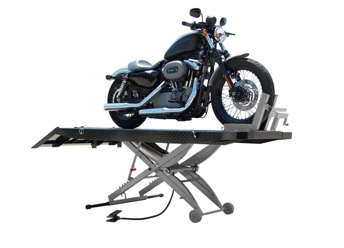 Titan SDML-1000D-XLT Extended Length 1,000 lb Motorcycle Lift