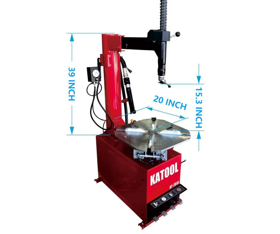 Katool KT-T810 Tire Changer & KT-B760 Wheel Balancer Shop Combo