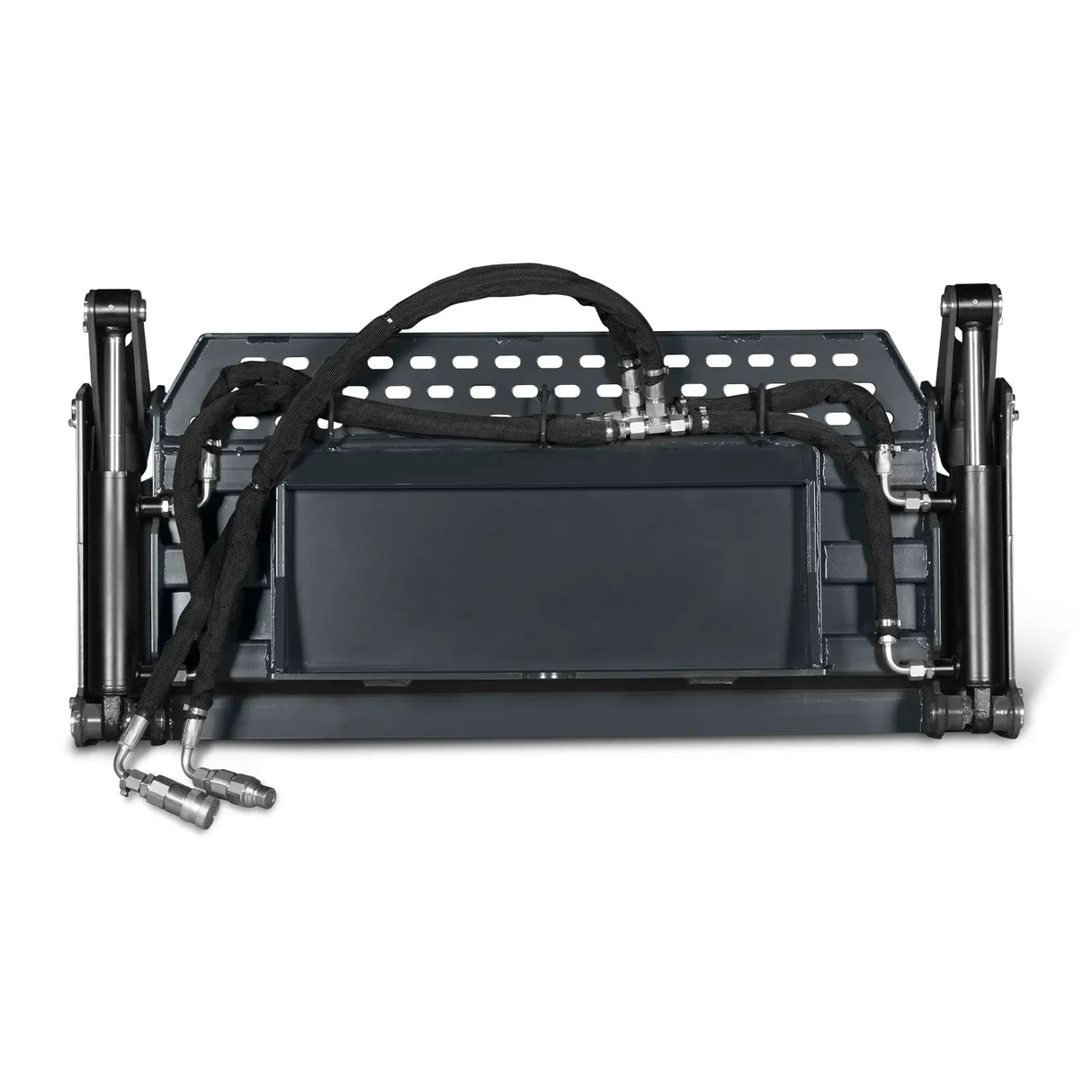 MechMaxx 44" 4-in-1 Combo Bucket Attachment for Mini Skid Steer with Quick Attach Universal Mount