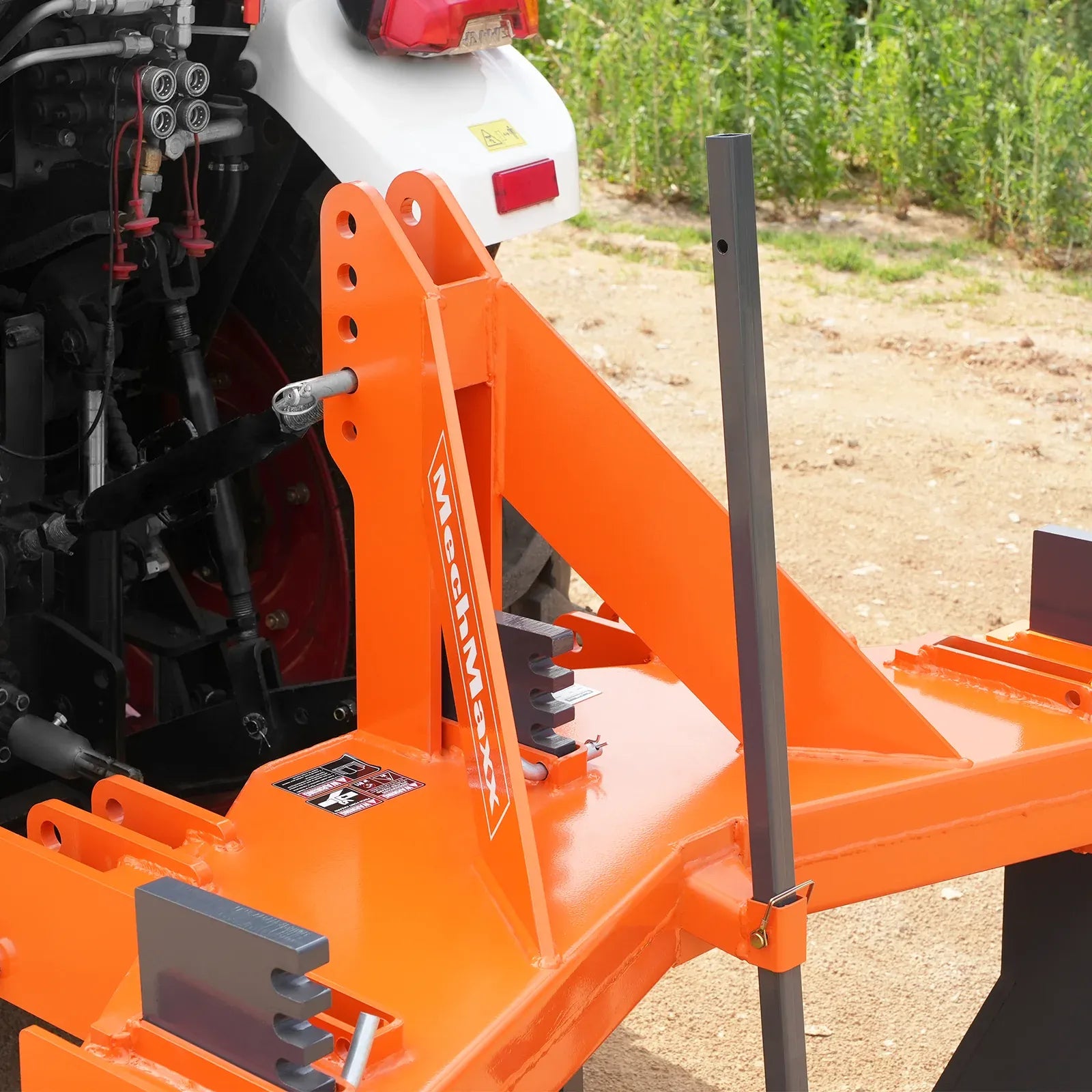 MechMaxx Heavy Duty 3-Shank Subsoiler Plow, 3-Point Hitch Cat 1 & 2, Model SS3S