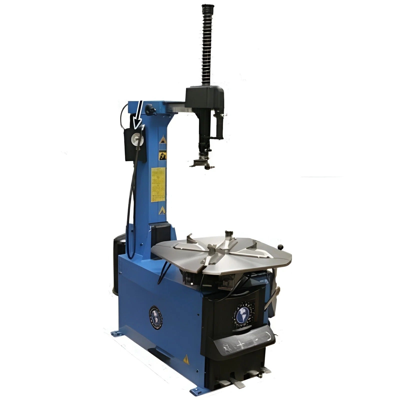 Atlas TC755 Tilt-Back Rim Clamp Tire Changer with Integrated Beadblaster