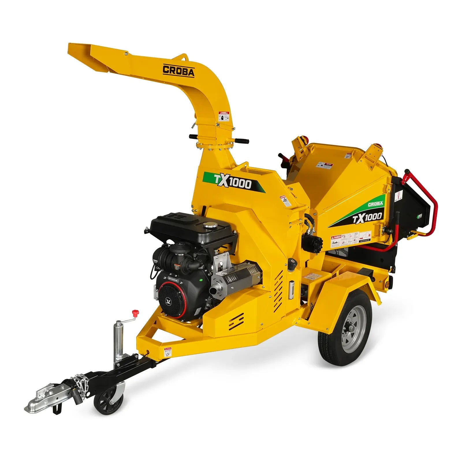 MechMaxx 8" 35HP 1000cc ZONSEN Commercial Hydraulic Wood Chipper, Model TX1000