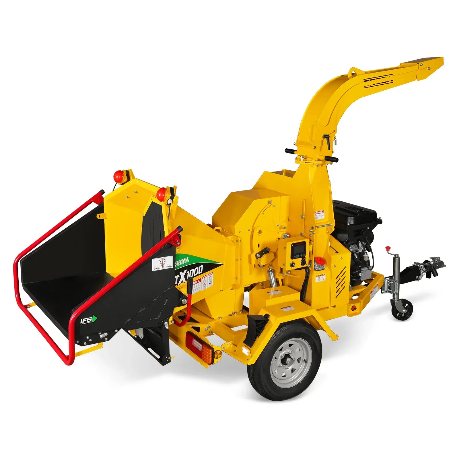MechMaxx 8" 35HP 1000cc ZONSEN Commercial Hydraulic Wood Chipper, Model TX1000