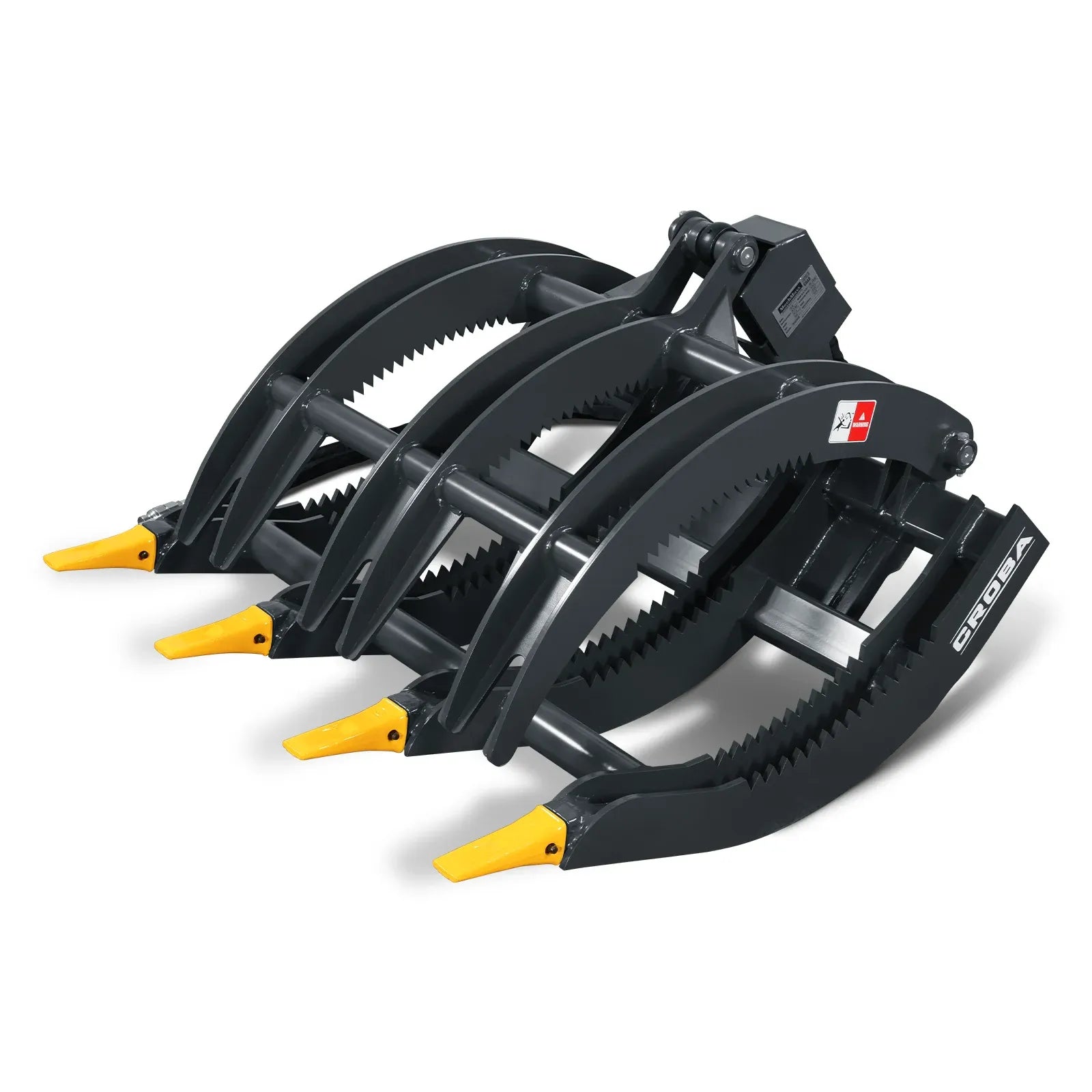 MechMaxx 44" Timber Grab Attachment for Mini Skid Steer with 24" Opening