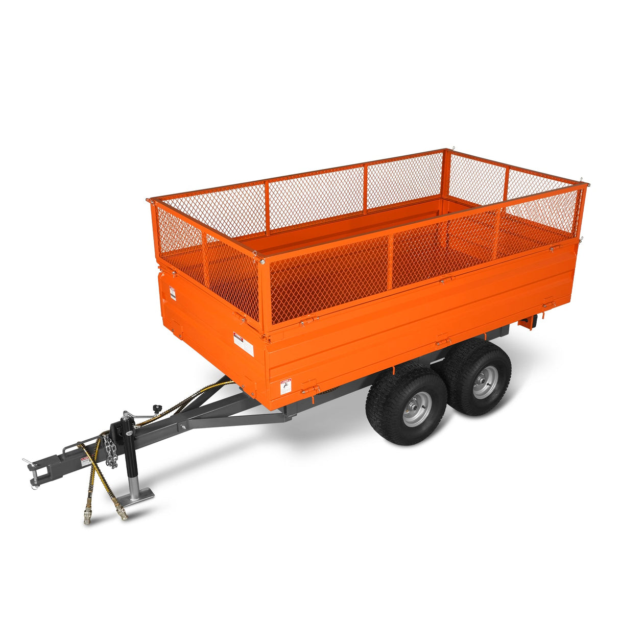 MechMaxx DT4X8 2-Ton Heavy Duty Dump Trailer