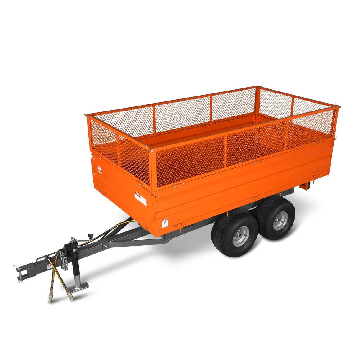 MechMaxx DT4X8 2-Ton Heavy Duty Dump Trailer
