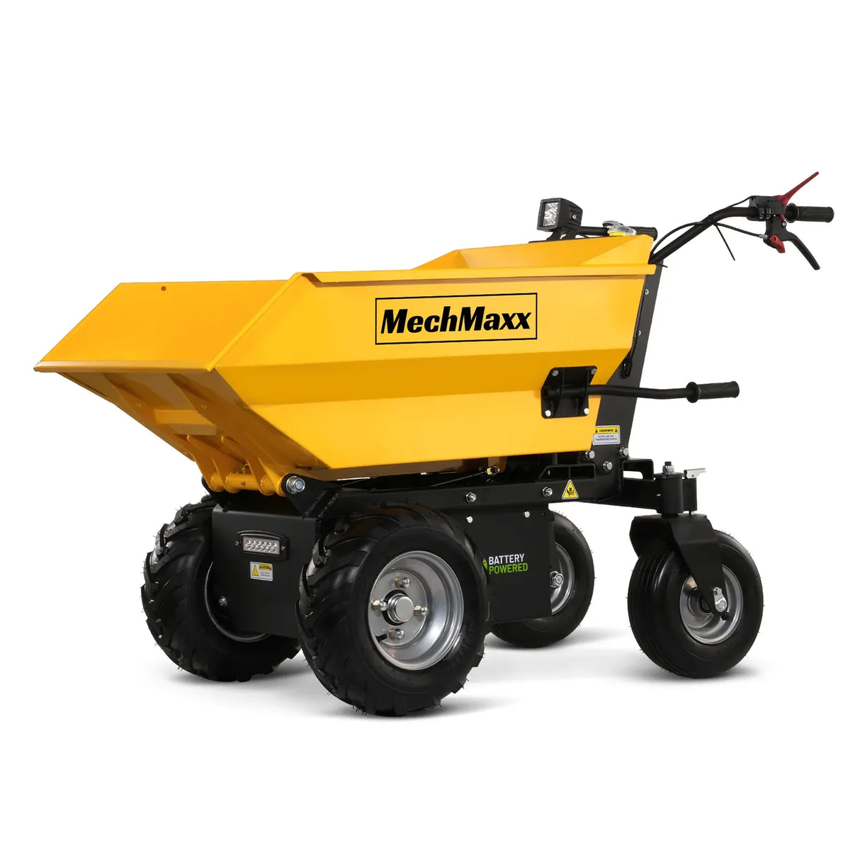 MechMaxx 1100 lb Battery Powered Electric Mini Dumper with 1000W 48V Brushless Motor, Model E50
