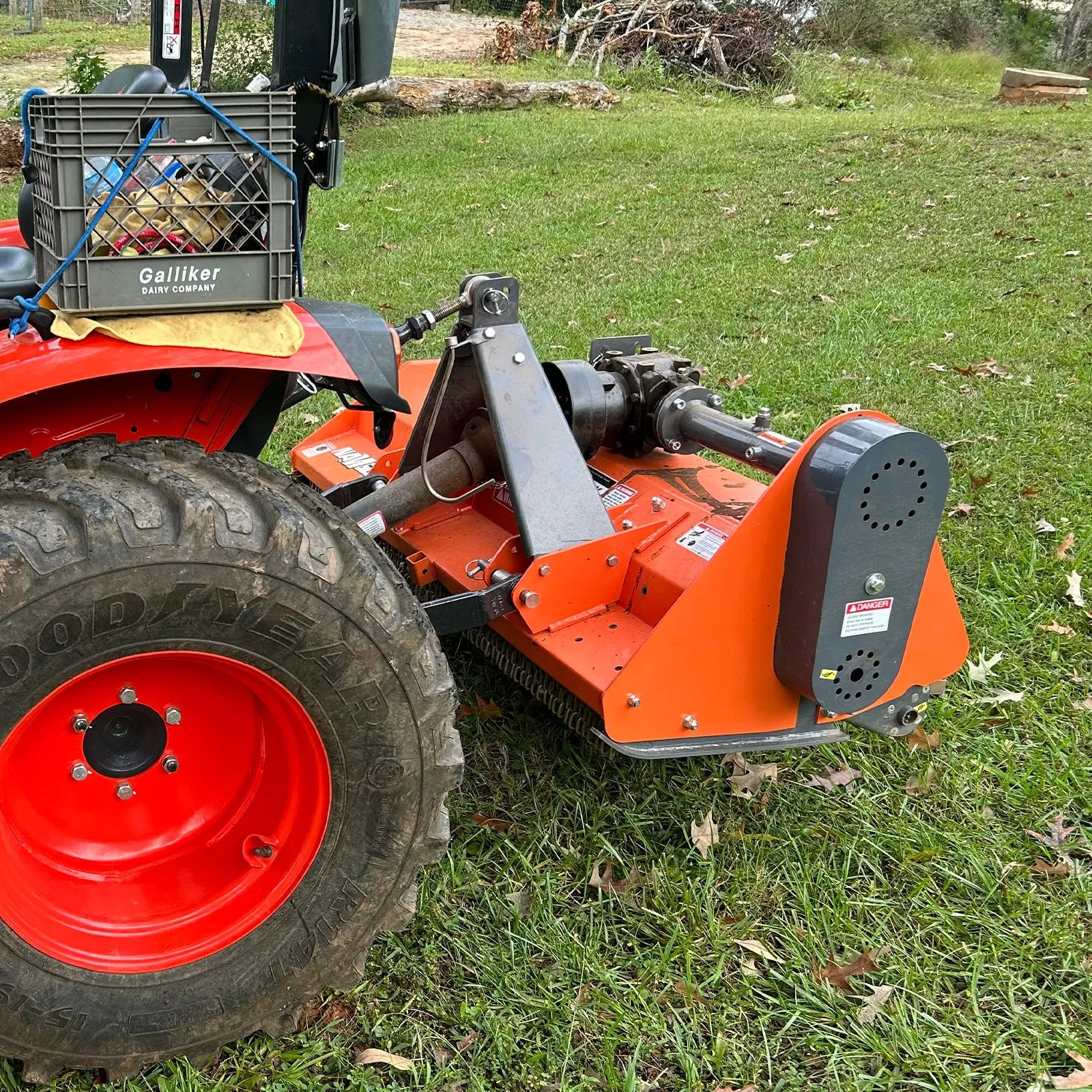 MechMaxx 60" PTO Driven Flail Mower, 3-Point Hitch, 30–60HP, Model NAM60