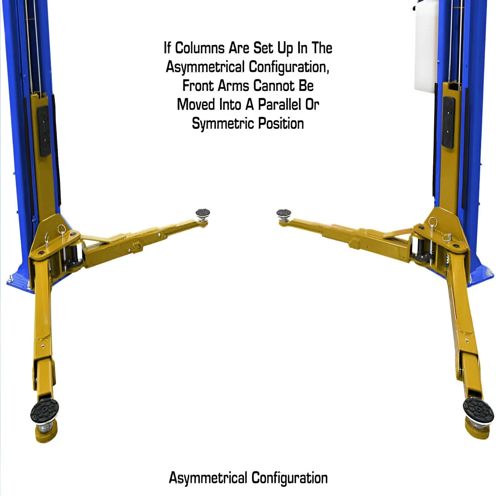Atlas PVL10 Platinum 2-Post Lift with Extension Kit