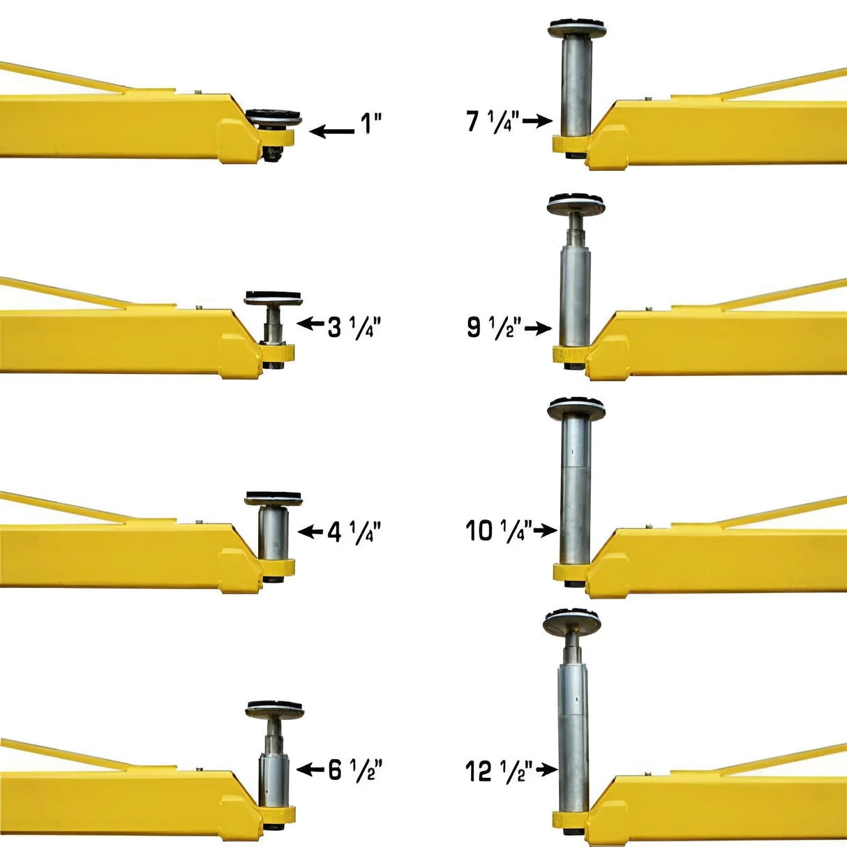 Atlas PVL10 Platinum 2-Post Lift with Extension Kit