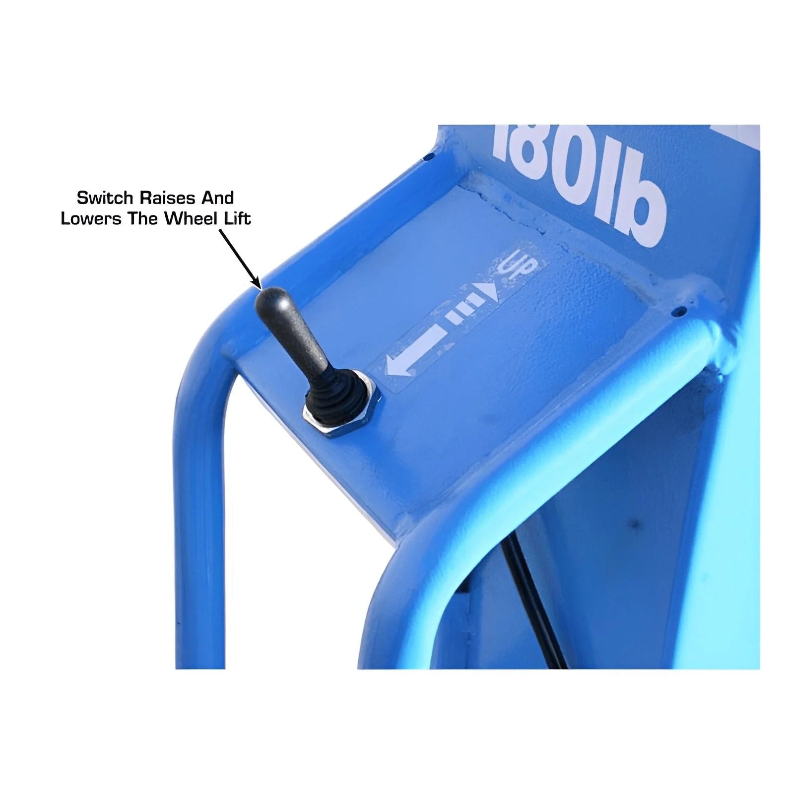 Atlas AEZWL-2 Offset Pneumatic Portable Wheel Lift 180 lb Capacity