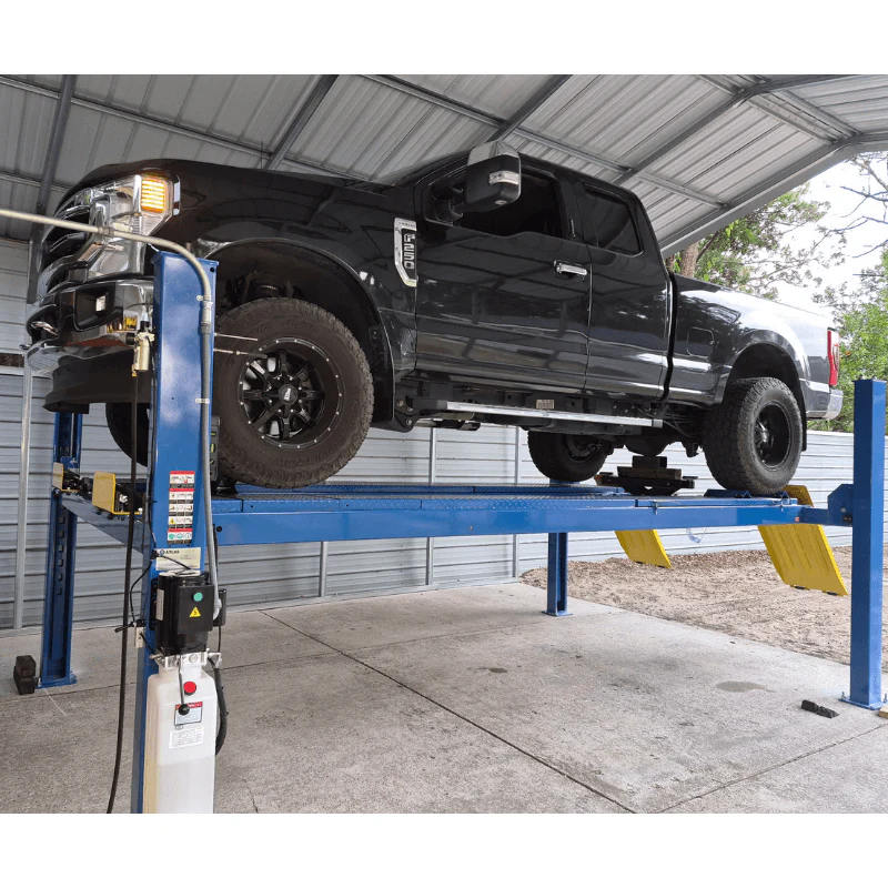 Atlas 12,000 lb 4-Post Alignment Lift with Turntables