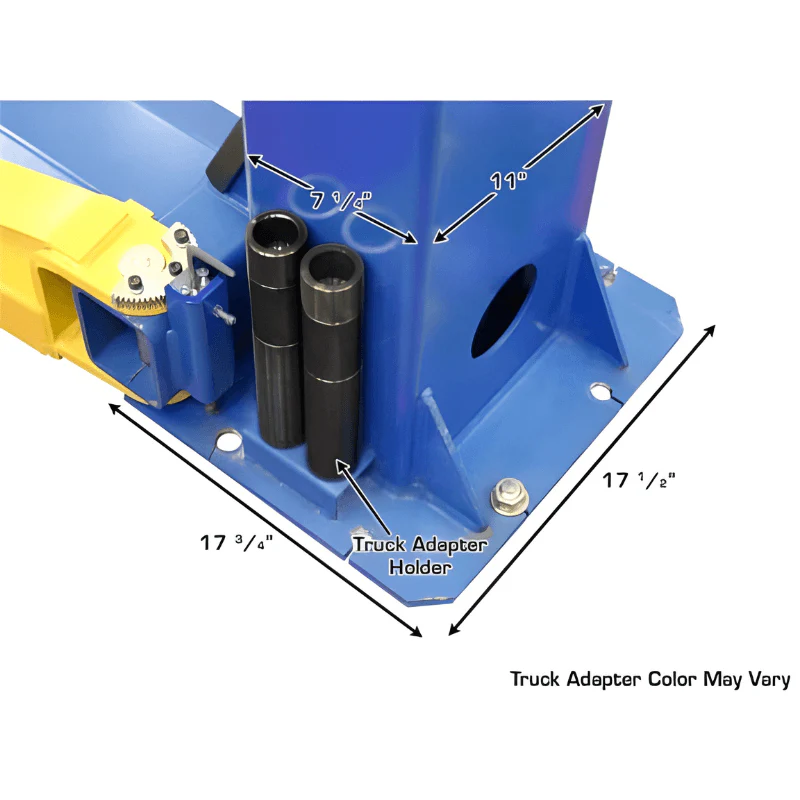 Atlas BP8000 8,000 lb Baseplate 2-Post Lift – Low Ceiling Garage Solution