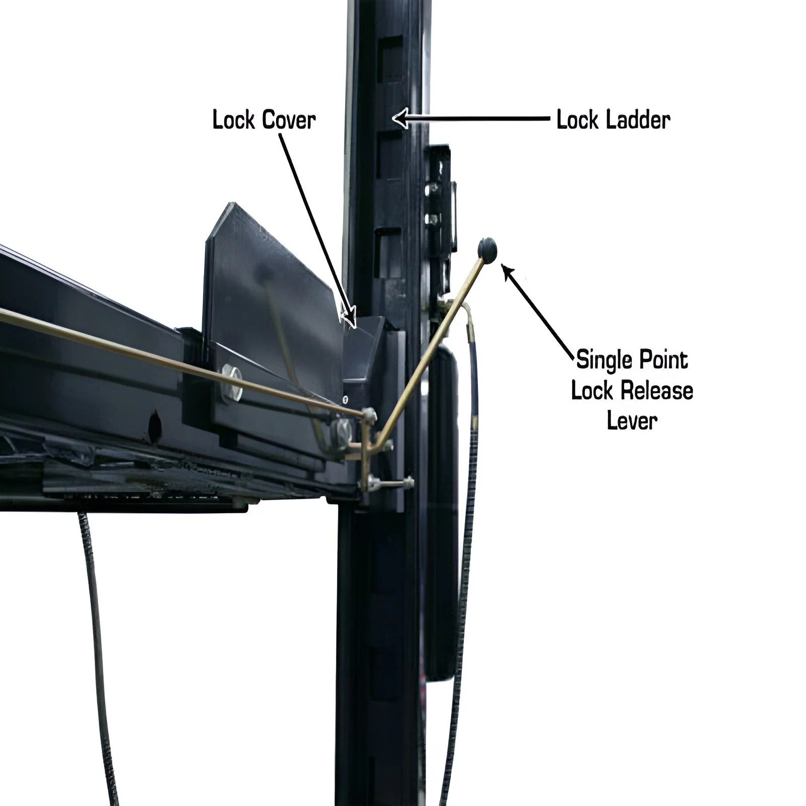 Atlas PRO8000EXT 4-Post Lift with Pro-Floor Garage Storage System Combo
