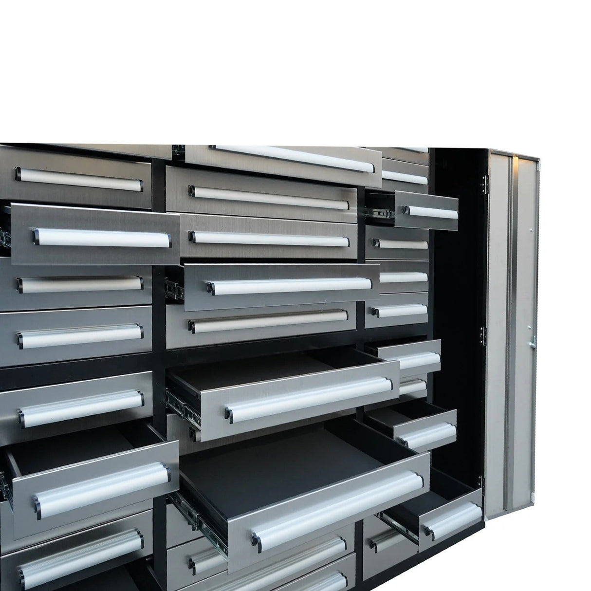 Chery Industrial 7ft Garage Storage Cabinet (35 Drawers & 1 Cabinet) - WW000212