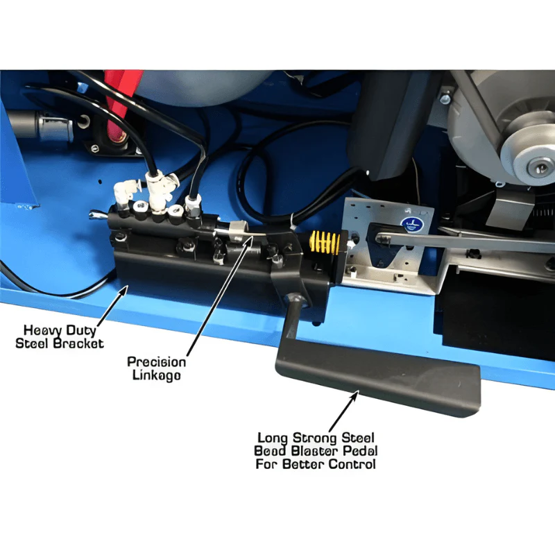 Atlas TC229DAA Rim Clamp Tire Changer with Dual Assist Arms – Commercial Grade