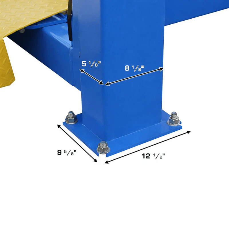 Atlas 414A 14,000 lb 4-Post Alignment Lift with RJ8 Rolling Jacks Combo