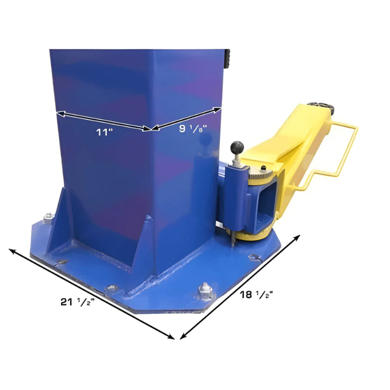 Atlas OHX10000X 10,000 lb Extra-Tall Heavy-Duty 2-Post Lift – Commercial Grade