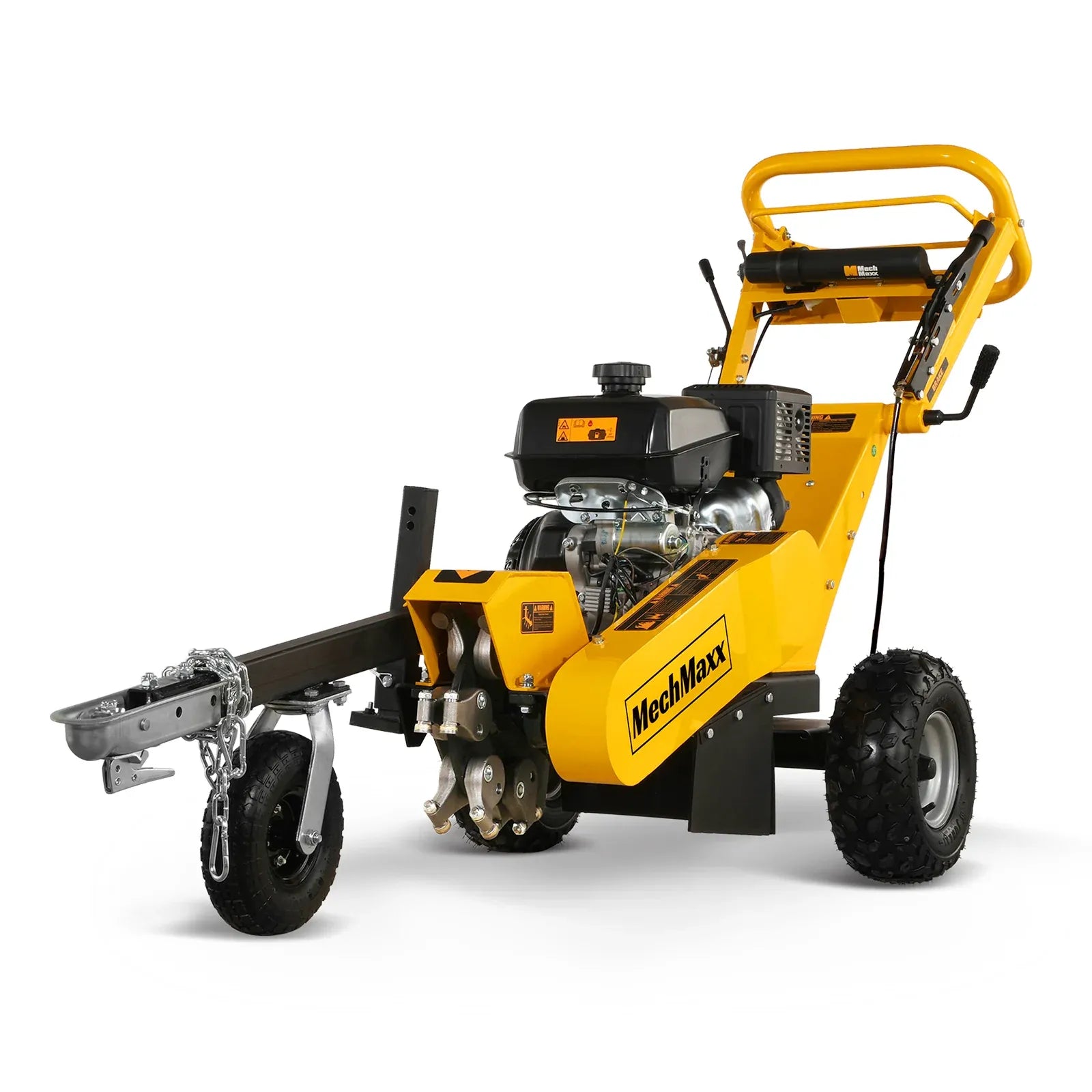 MechMaxx 15" 14HP 429cc KOHLER E-Start Stump Grinder with Tow Bar, Model SG380