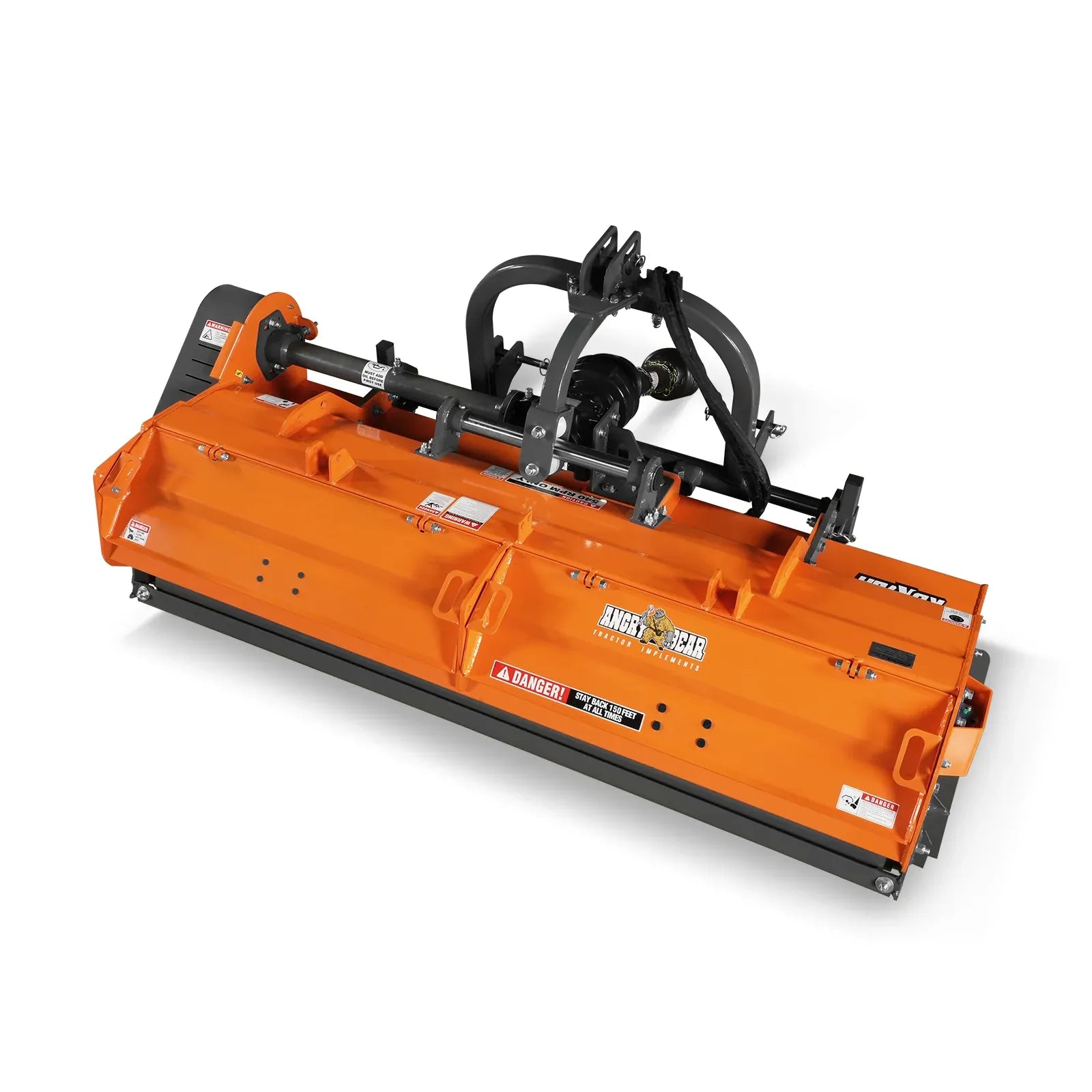 MechMaxx 78" Heavy Duty PTO Flail Mower with Hydraulic Side Shift, 3-Point Hitch, 50–85HP, Model KDK78H