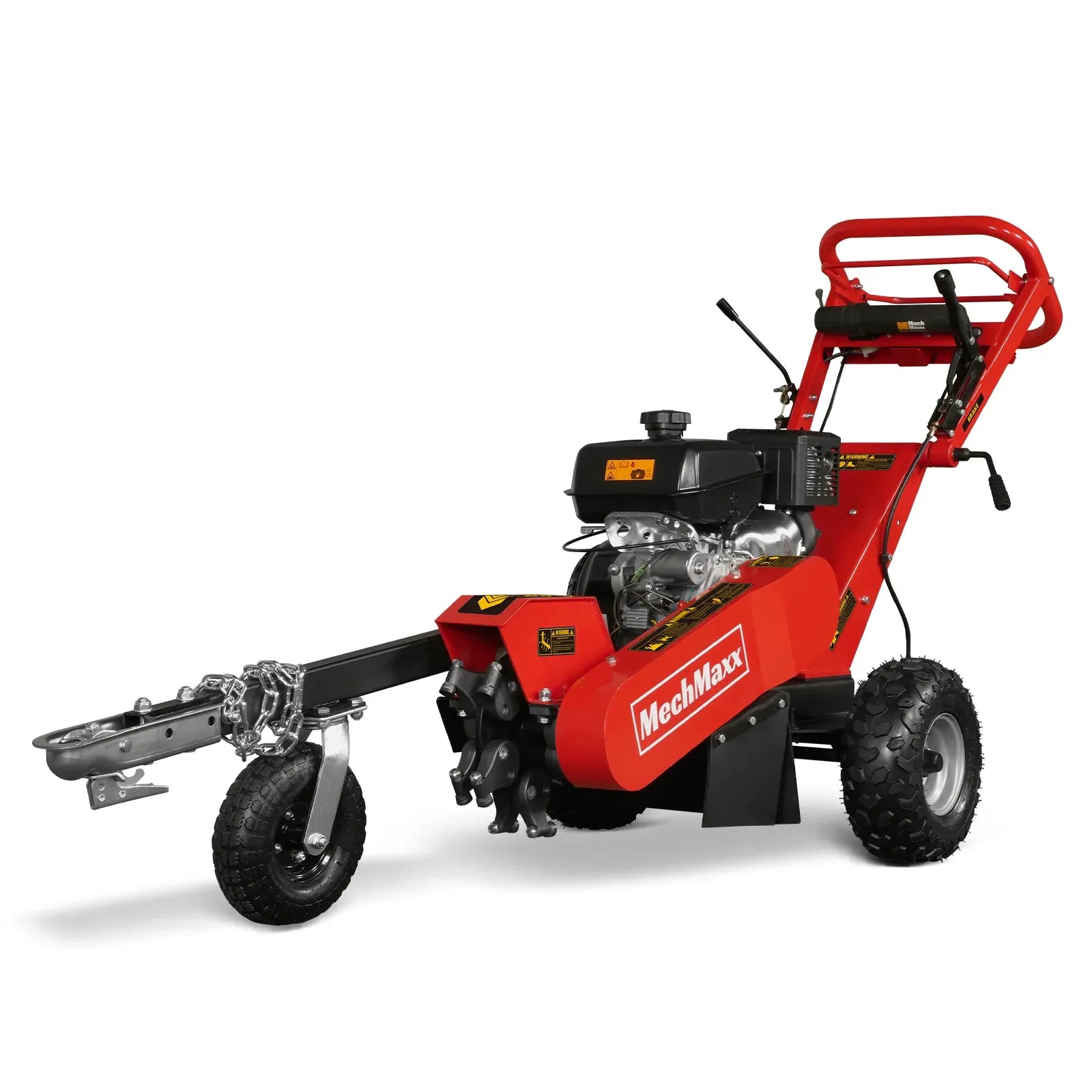 MechMaxx 15" 14HP 429cc KOHLER E-Start Stump Grinder with Tow Bar, Model SG380