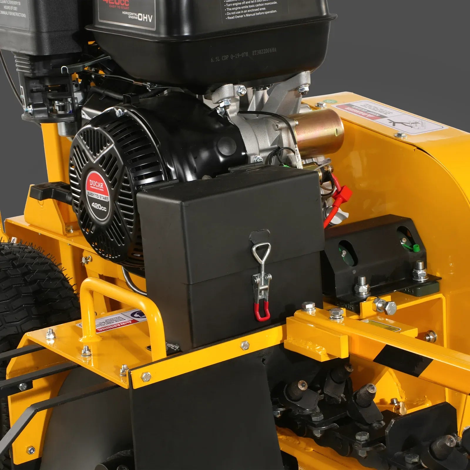 MechMaxx 15HP 420cc E-Start 24" Ditching Mini Trencher, Model TCR1500