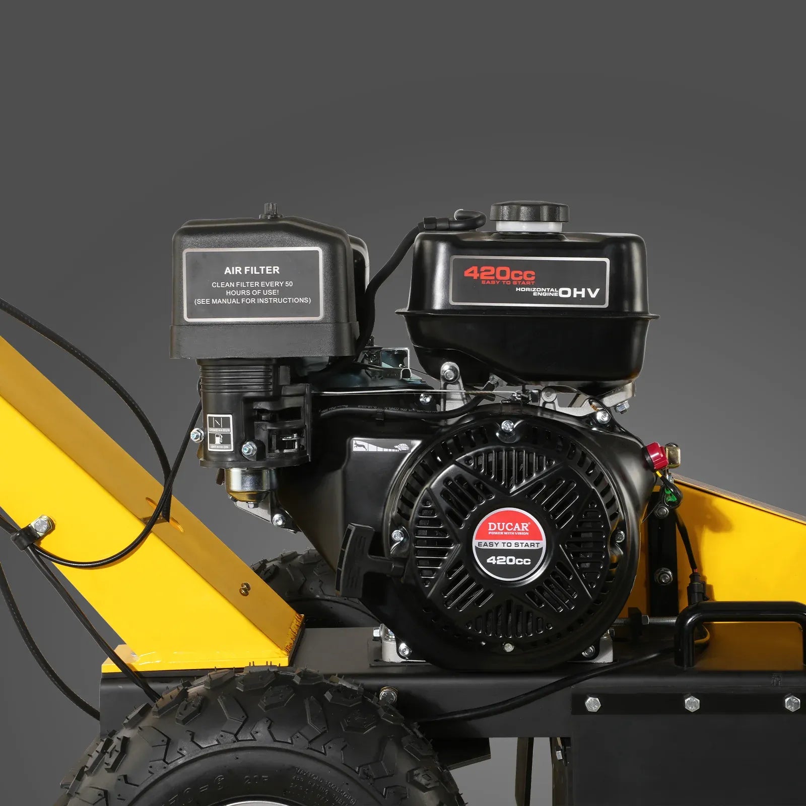 MechMaxx 15HP 420cc Gas Powered Tree Stump Grinder, Model SGR1500