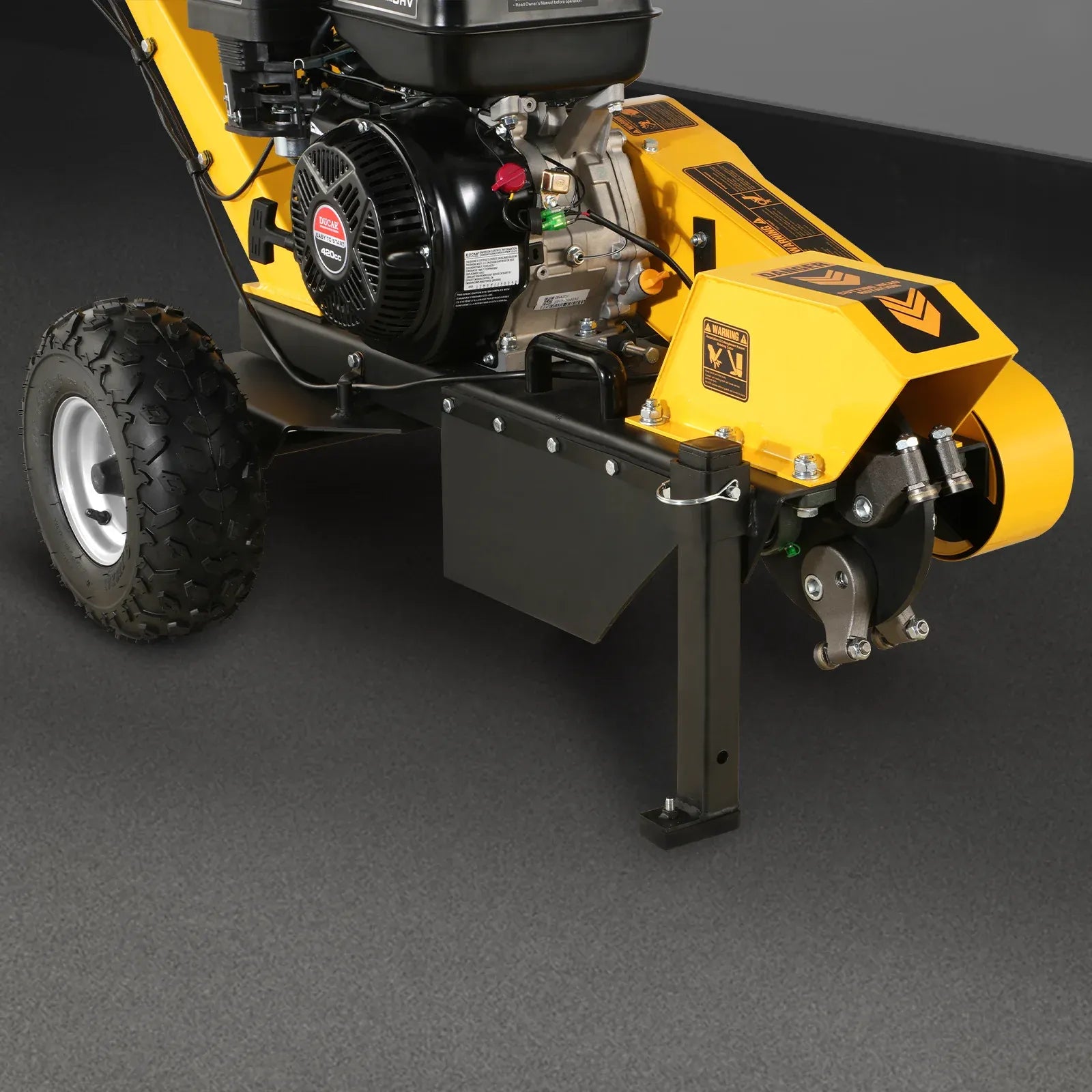 MechMaxx 15HP 420cc Gas Powered Tree Stump Grinder, Model SGR1500