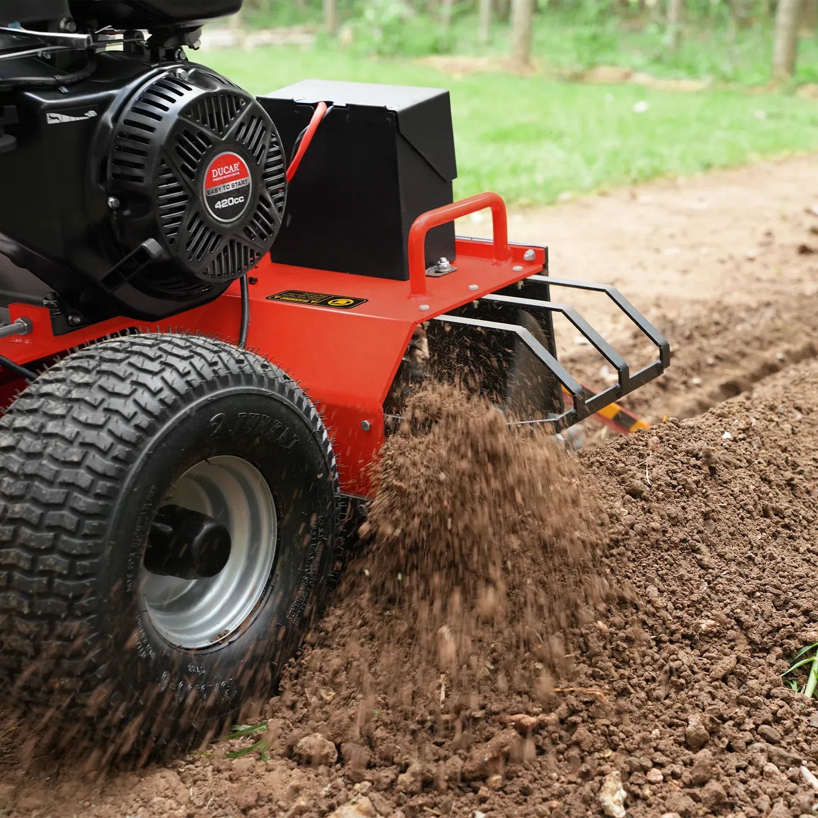 MechMaxx 15HP 420cc E-Start 24" Ditching Mini Trencher, Model TCR1500