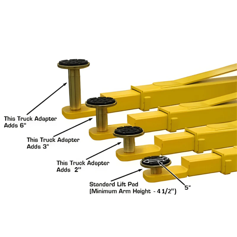 Atlas OHX10000X 10,000 lb Extra-Tall Heavy-Duty 2-Post Lift – Commercial Grade