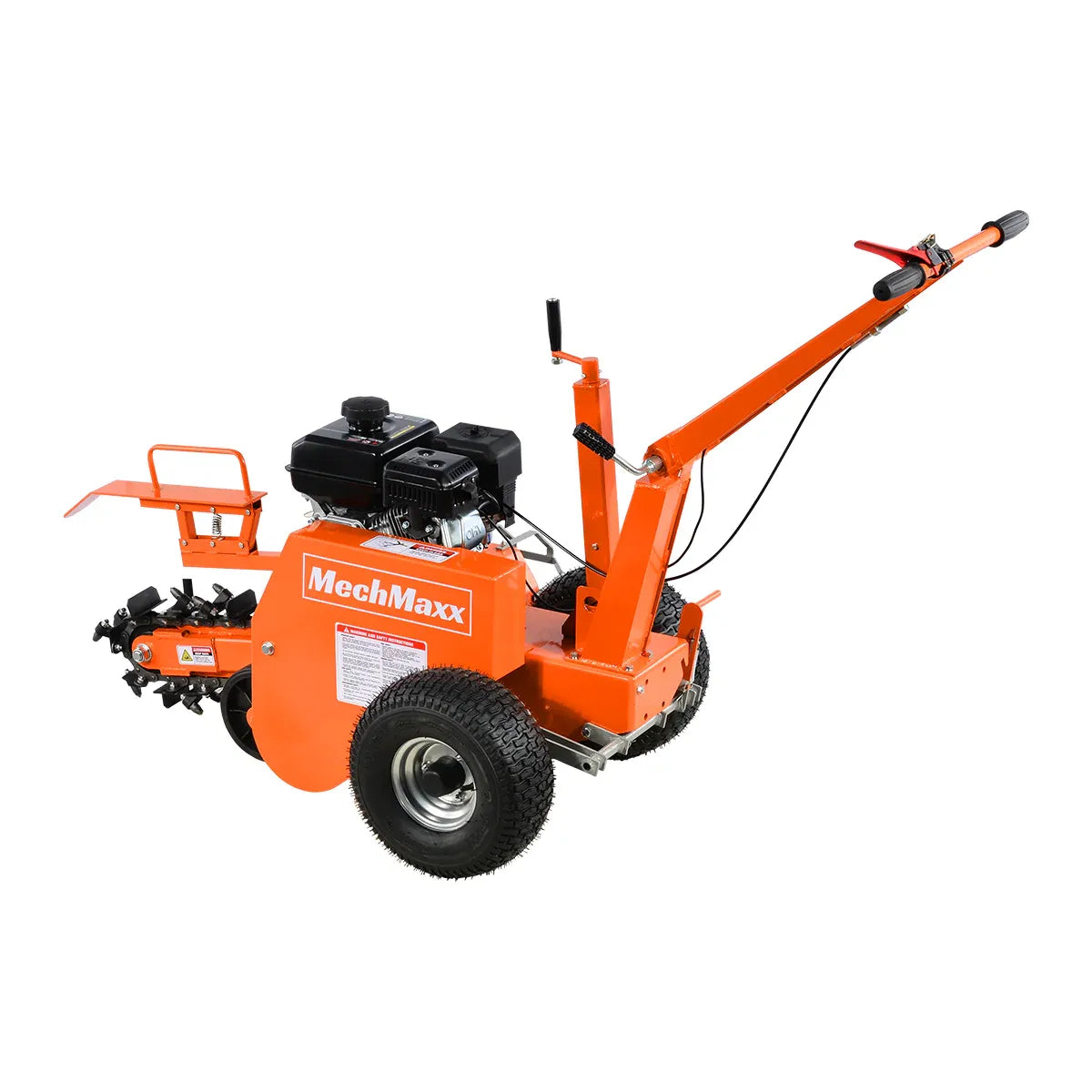 MechMaxx 7HP Gas Powered Cable Ditching Mini Trencher, Model TCR650