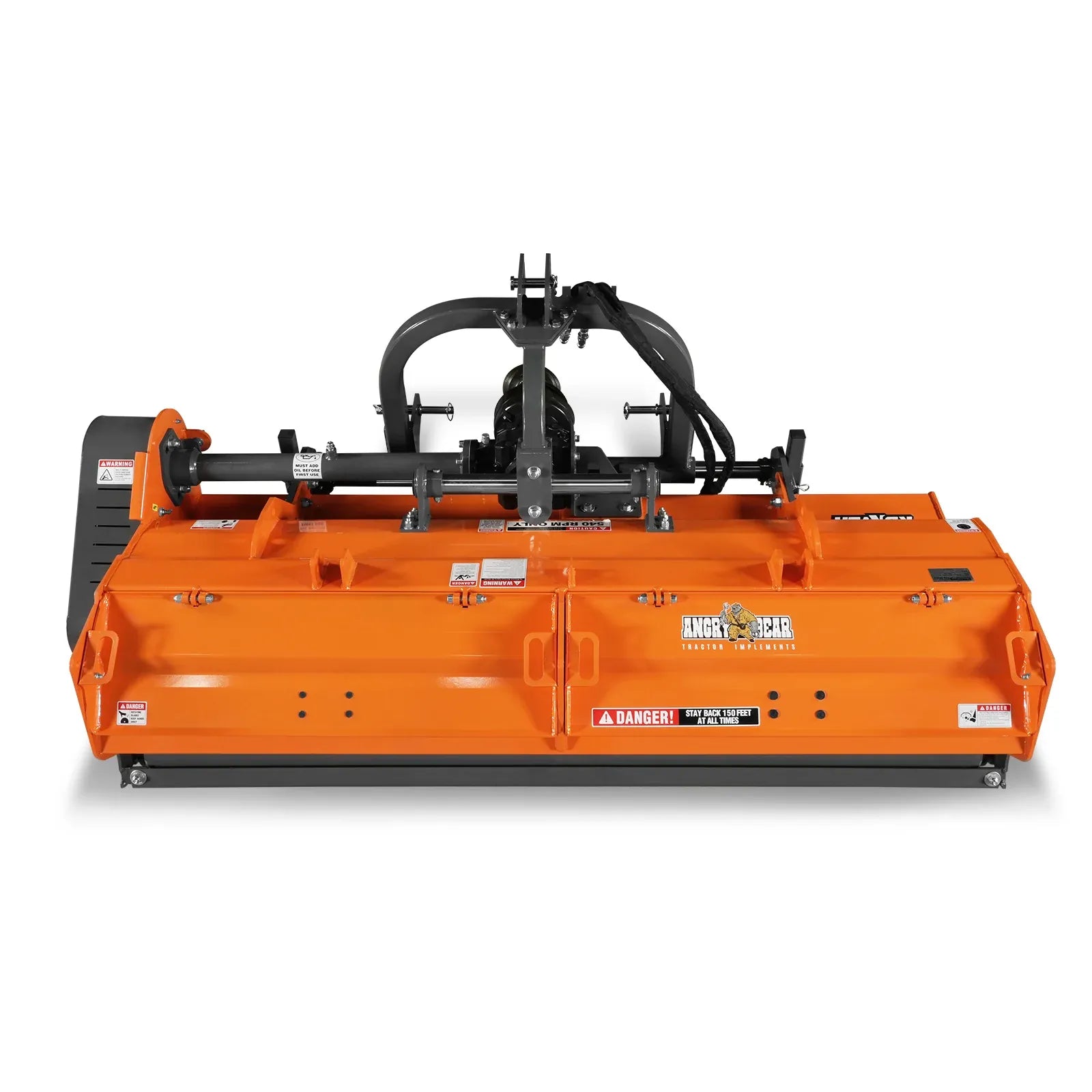 MechMaxx 78" Heavy Duty PTO Flail Mower with Hydraulic Side Shift, 3-Point Hitch, 50–85HP, Model KDK78H