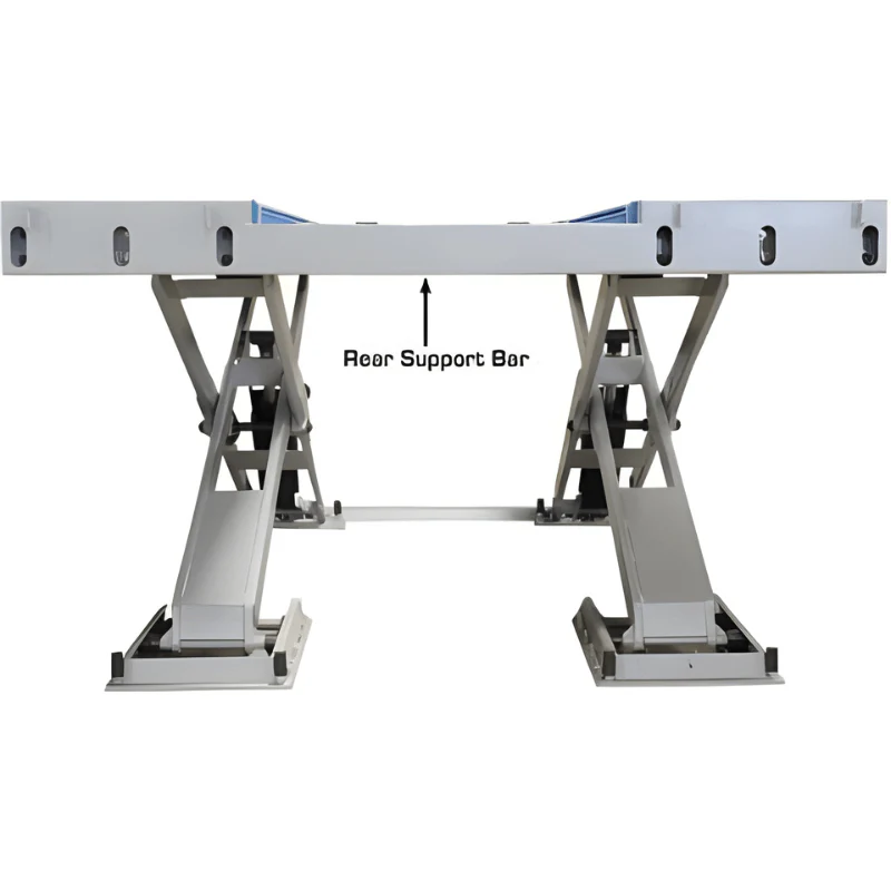 Atlas 12ASL 12,000 lb Scissor Alignment Lift with Turntables and Slip Plates