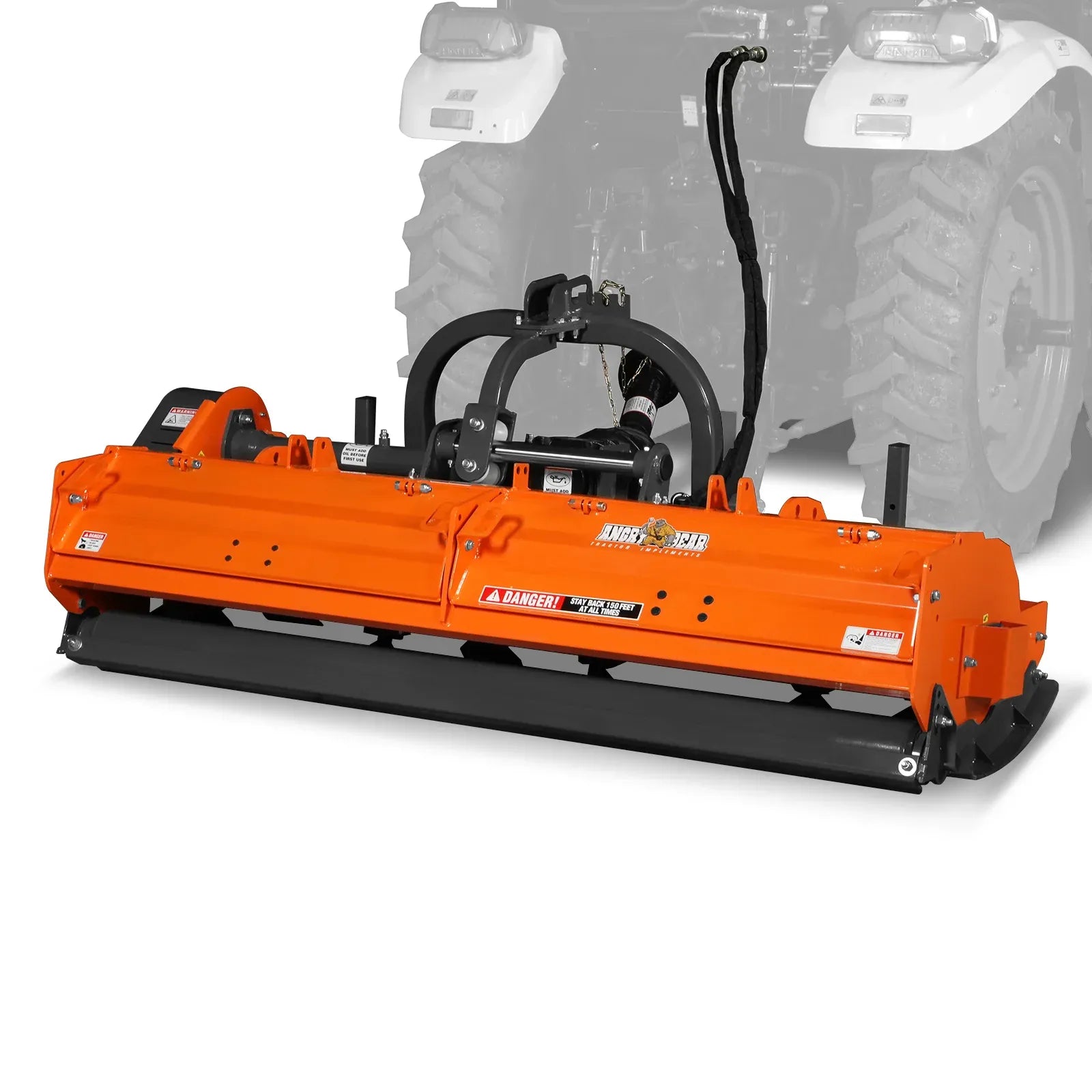 MechMaxx 78" Heavy Duty PTO Flail Mower with Hydraulic Side Shift, 3-Point Hitch, 50–85HP, Model KDK78H
