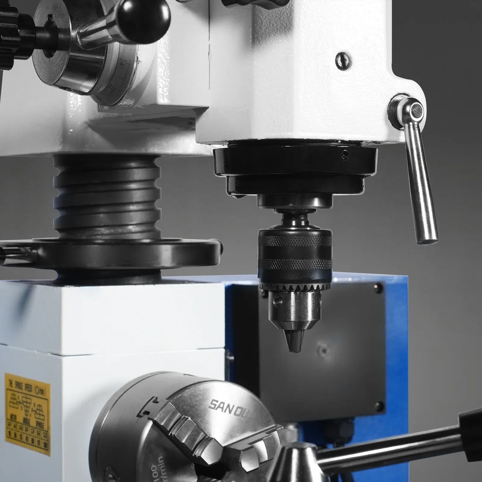 MechMaxx 16x20 Multi-Function Lathe Milling Machine Head, Model CLM1620