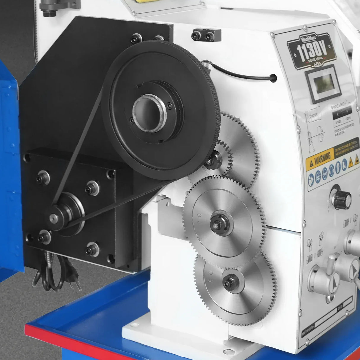 MechMaxx 11x30 Industrial Metal Lathe Machine with Variable Speed, Model 1130V