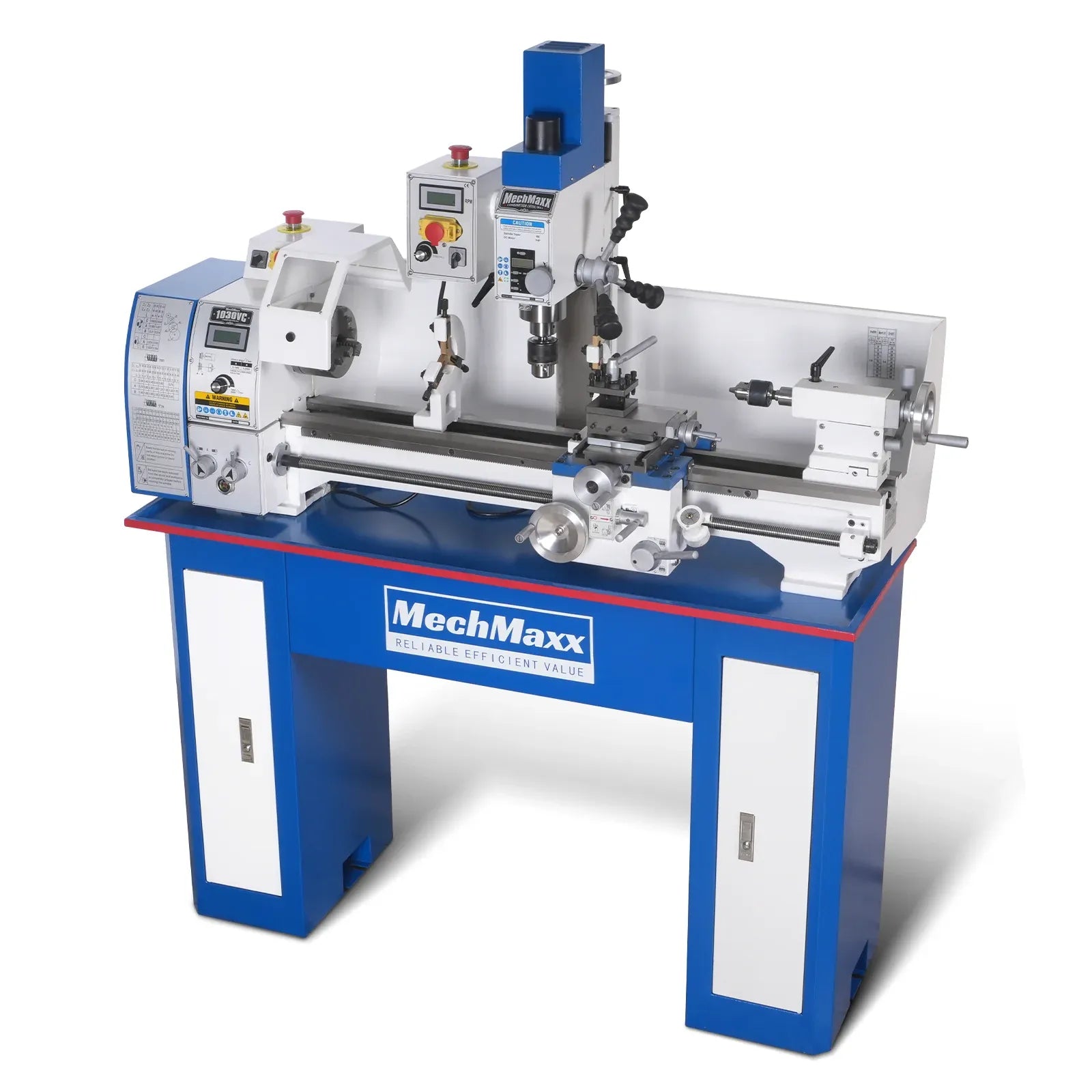 MechMaxx 10x30 Combination Lathe Milling Drilling Machine, Model 1030VC