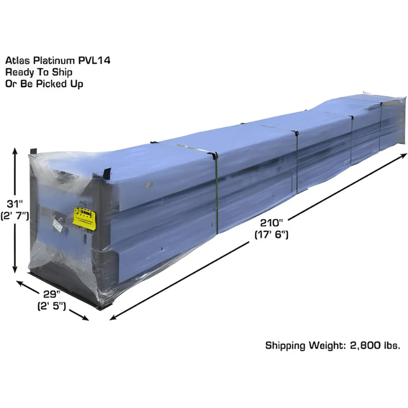 Atlas 14,000 lb ALI Certified 4-Post Car Lift