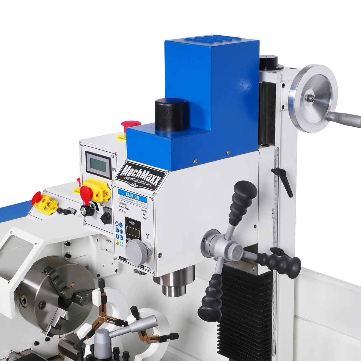 MechMaxx 11x30 Combination Lathe Milling Drilling Machine, Model 1130VC