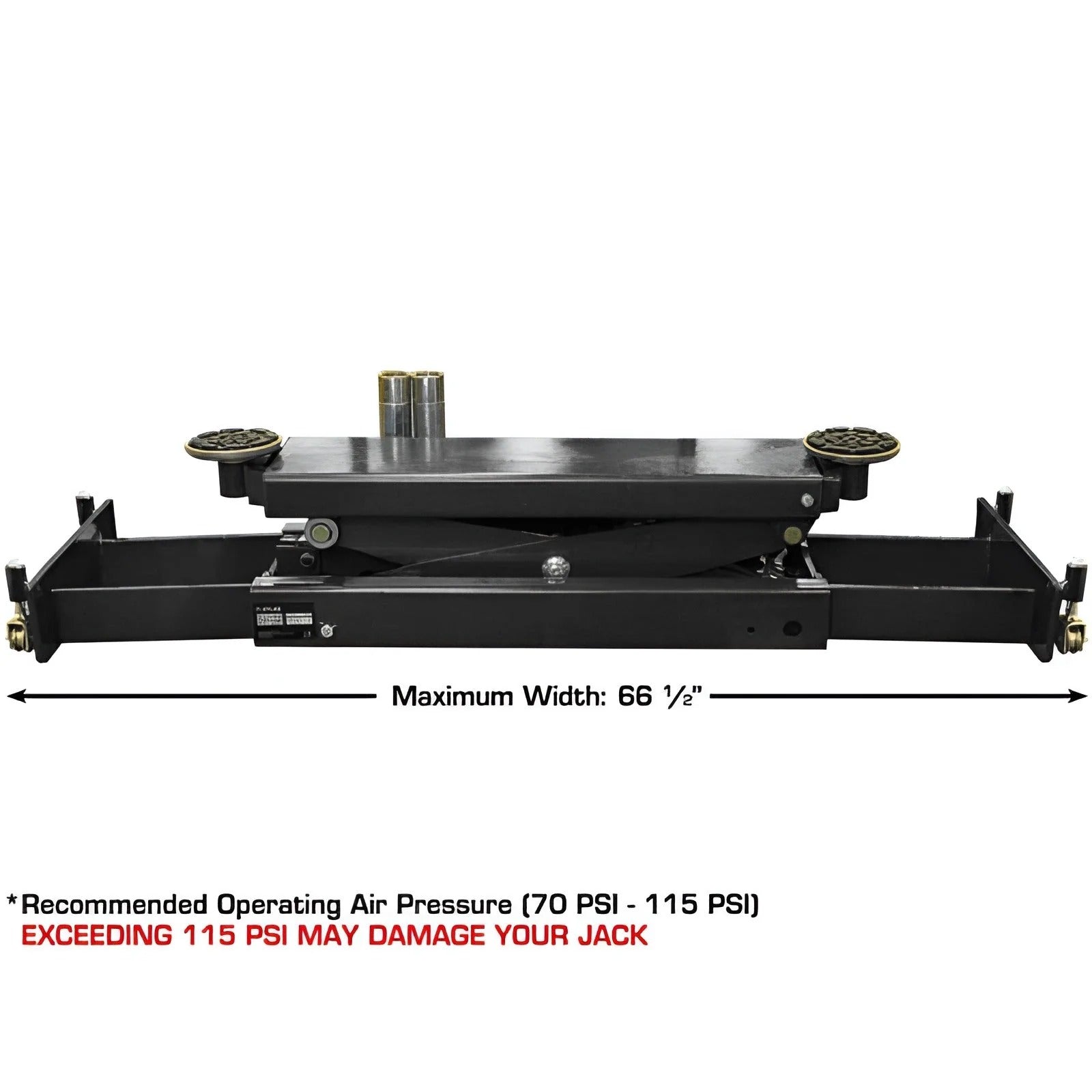 Atlas 414A 14,000 lb 4-Post Alignment Lift with RJ8 Rolling Jacks Combo
