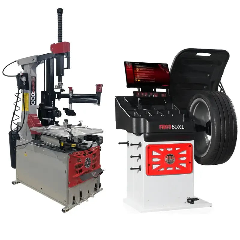 Atlas PTC600 Platinum Tire Changer with PWB70 Wheel Balancer Combo