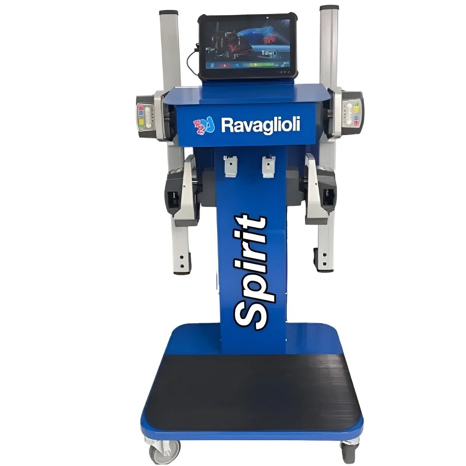 Edge Spirit Heavy-Duty Truck Alignment System with Bluetooth CCD Sensors and Portable Tablet Control