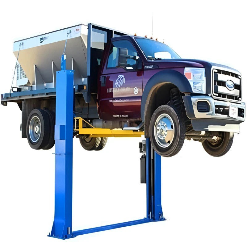 Atlas BP12000X 12,000 lb Baseplate 2-Post Lift – Heavy-Duty Low Ceiling Commercial Lift