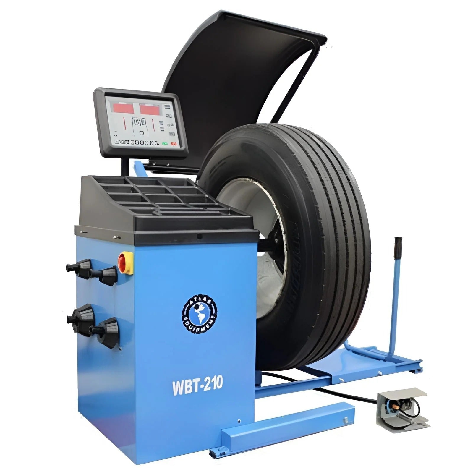 Atlas WBT-210 Heavy-Duty Truck Wheel Balancer – Commercial Grade Spin Balancer