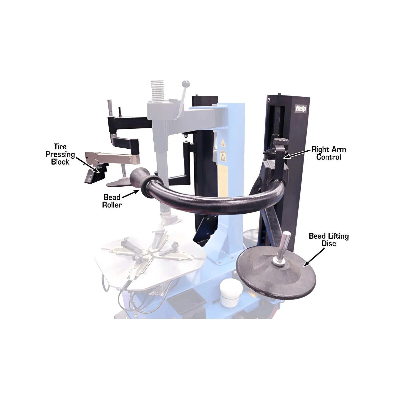 Atlas 200 Series Dual Assist Arms for Tire Changer